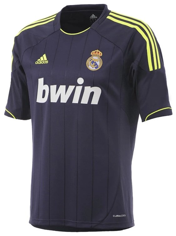 Camisa II Real Madrid 2012 2013 Adidas retro